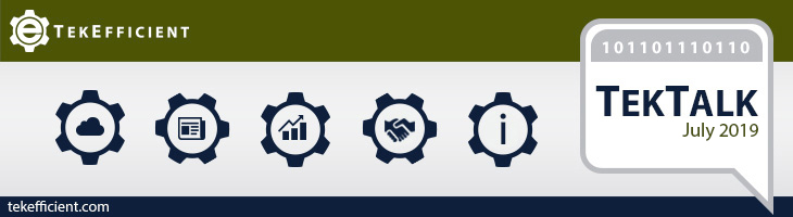 TekTalk July 2019 Week 1