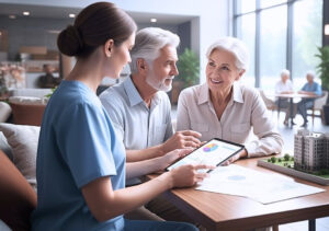 Upgrade technology at operational senior-living facilities